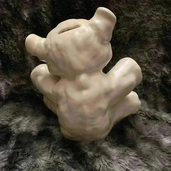 Vintage  Teddy Bear Bank - Picture 4 of 4